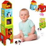 Układanka Kostki Farma + Figurki